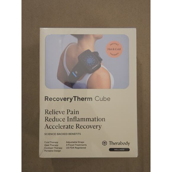 *New Sealed* Therabody RecoveryTherm Cube Hot Cold Contrast Therapy Instant - Picture 1 of 5